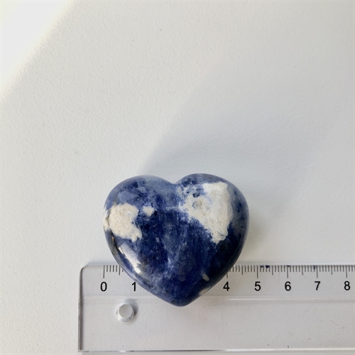 Sodalit Hjerte 4,5 cm